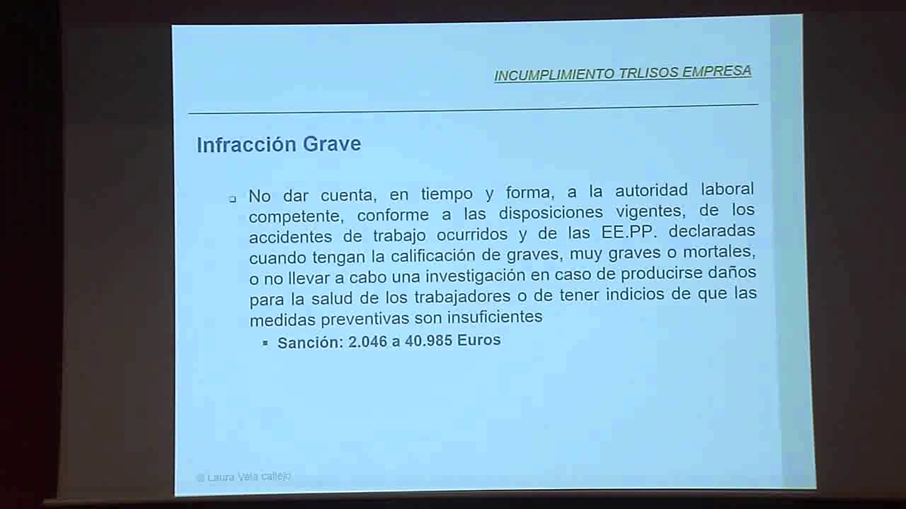 Laura Vela, Inspectora de Trabajo y Seguridad Social