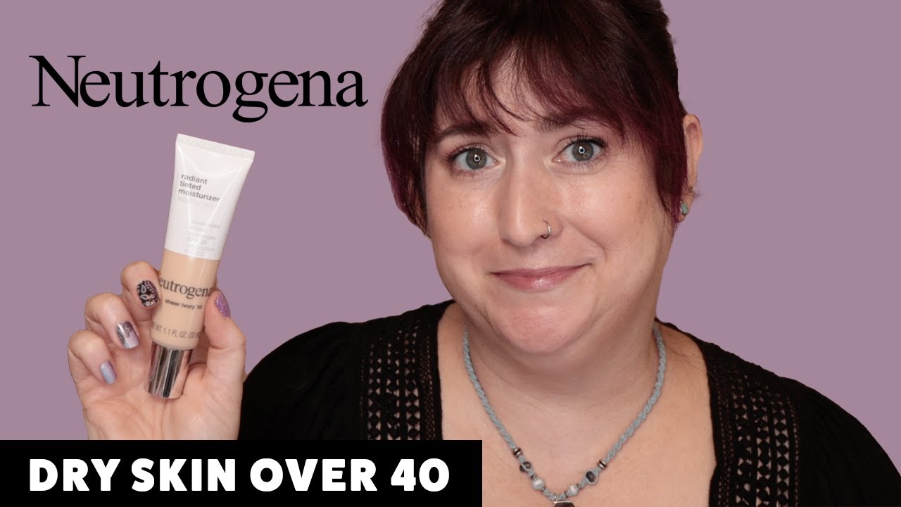 NEUTROGENA HEALTHY SKIN RADIANT TINTED MOISTURIZER | Dry Skin Review & Wear Test