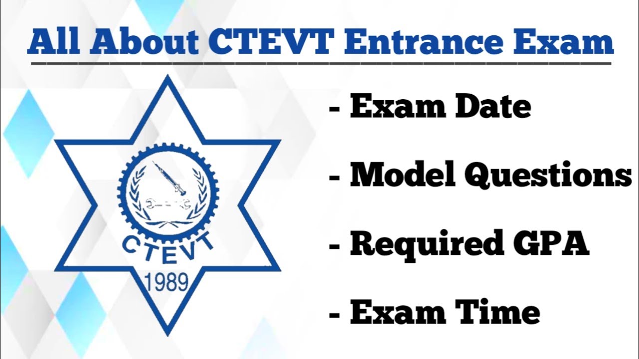 All about CTEVT Entrance Exam - What after SEE ?