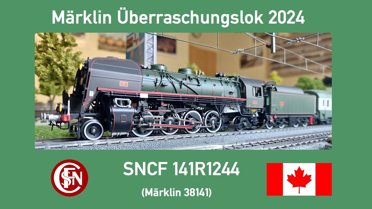 Märklin Überraschungslok 2024 - SNCF 141R1244 (38141)