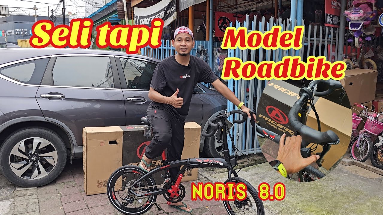 Review Sepeda Lipat Pacific Noris 8.0 Model Roadbike