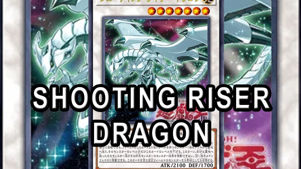 YUGIOH SYNCHRO SHOOTING RISER DRAGON! EFFECT REVEALED!