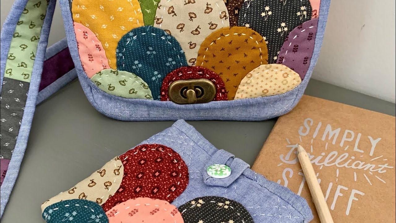 Montage des gabarits clamshell patchwork
