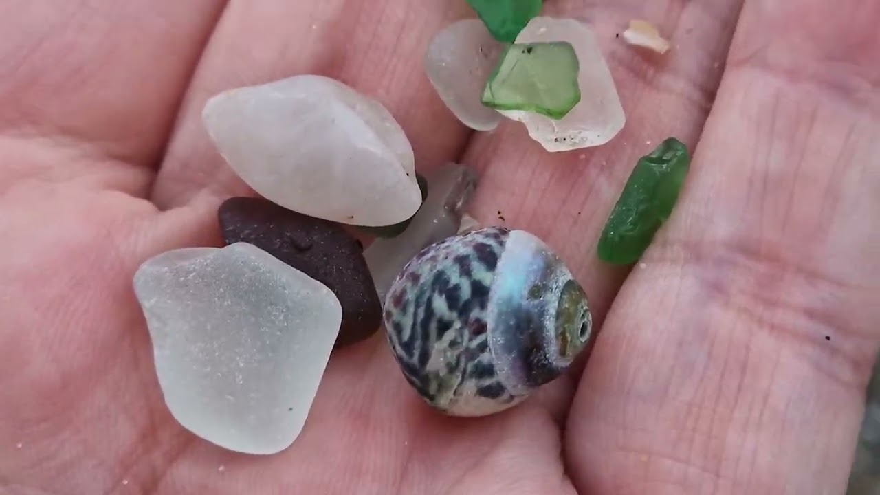 Sea Glass and Ancient Coral.
