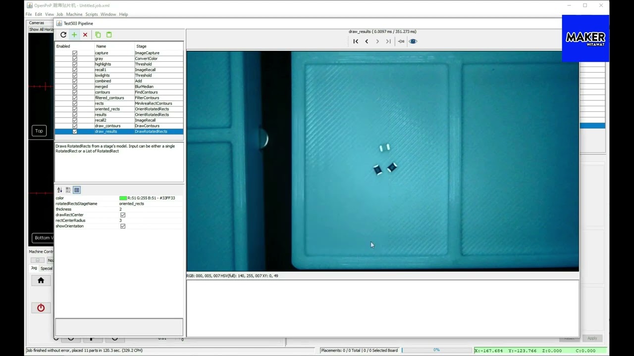 [OpenPNP] Setup LoosePartFeeder
