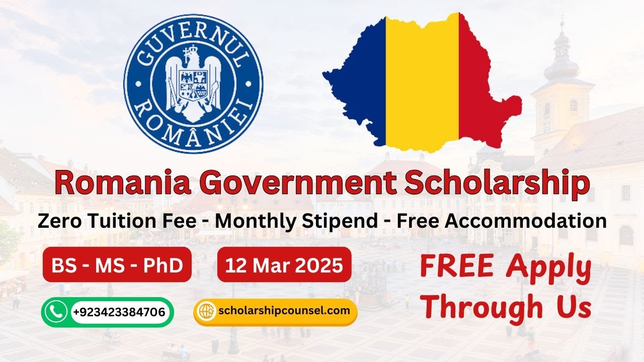 How to Apply for Romania Government Scholarship 2025 | Apply for Romania Government Scholarship 2025
