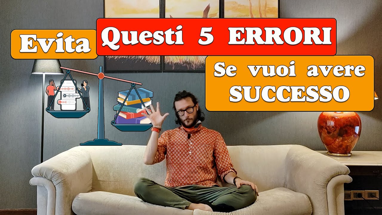 I peggiori errori nello studio di una lingua