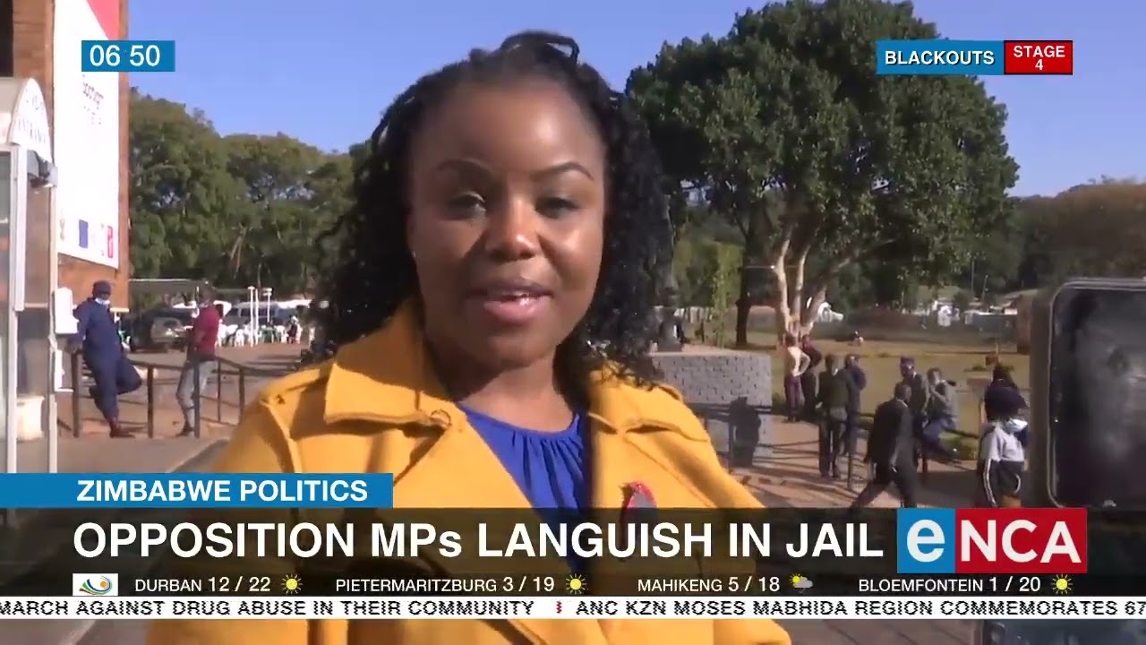 Zimbabwe opposition MPs languish in jail