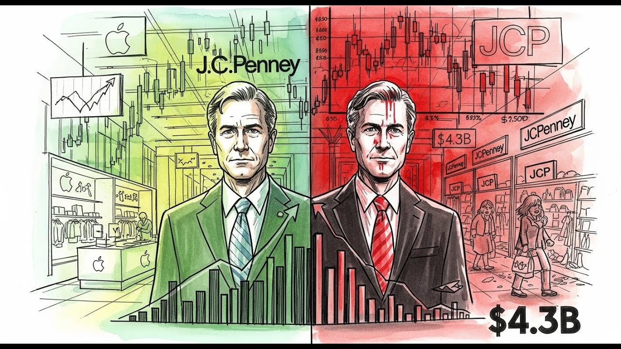 How Ron Johnson KILLED JC Penny | The $4 Billion Retail Apocalypse