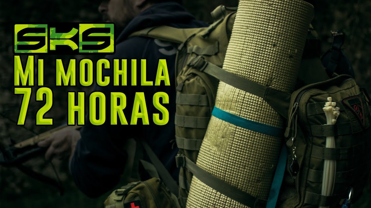 Mochila de emergencia, 72 Horas, Bug Out Bag.