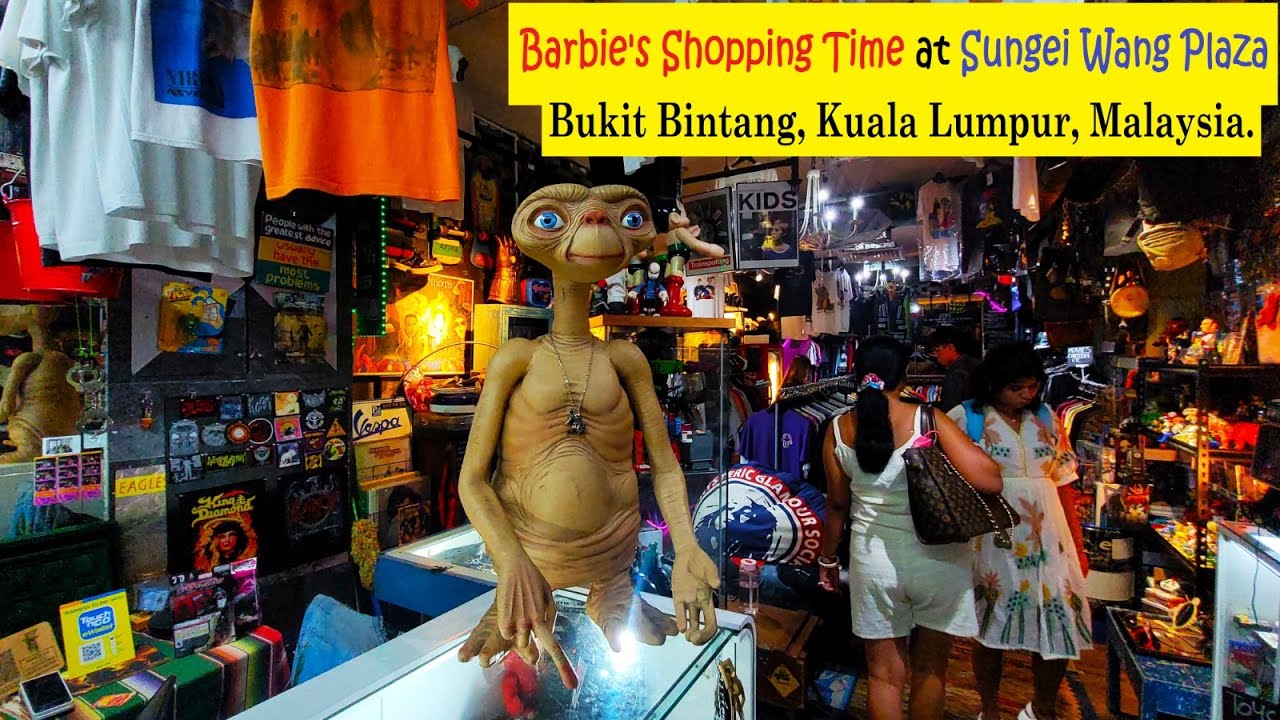 Malaysia's Sungei Wang Plaza  - Barbie's Shopping Time