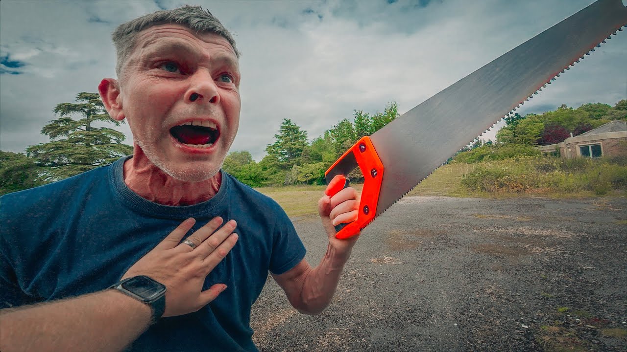 The night we were attacked by a man with a saw (armed police called)