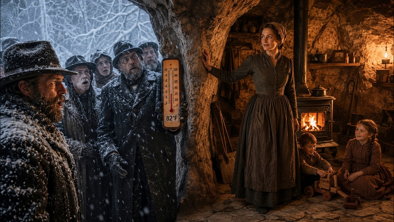 She Hid in a Cave During the Coldest Winter in 45 Years — What She Built Inside Shocked Everyone