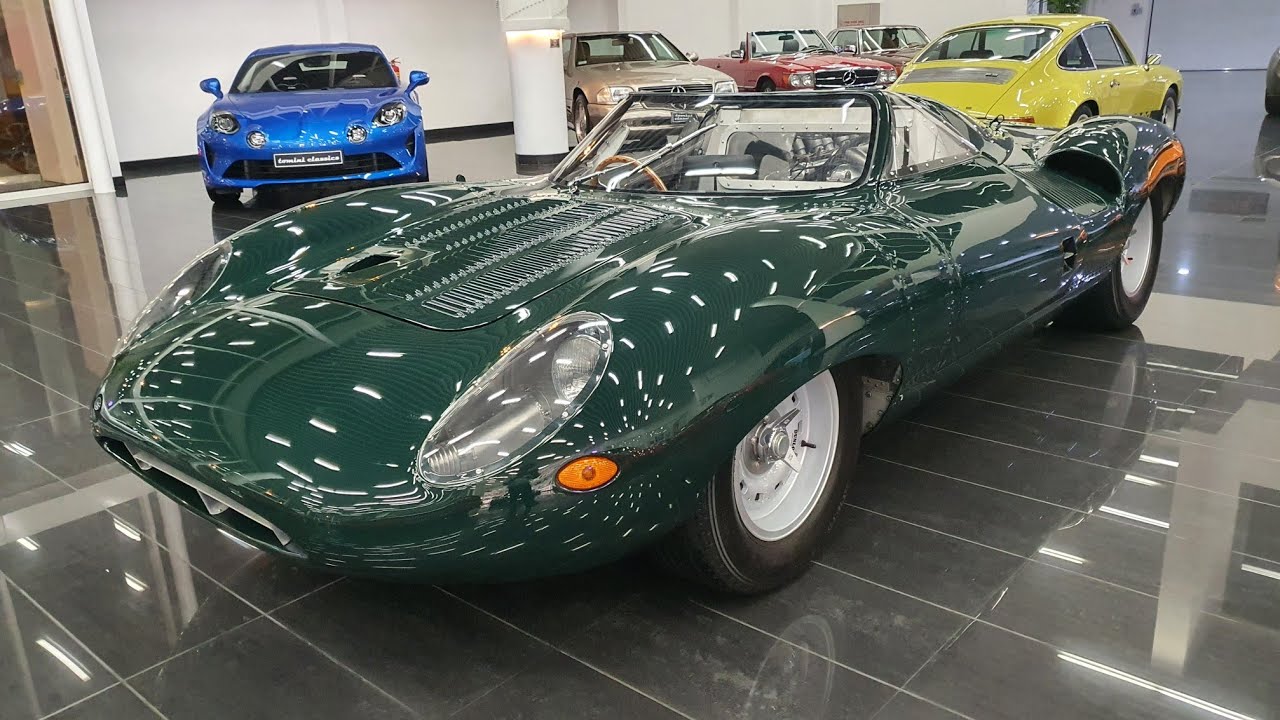 1966 Jaguar XJ13 racing car prototype in Dubai. first look review