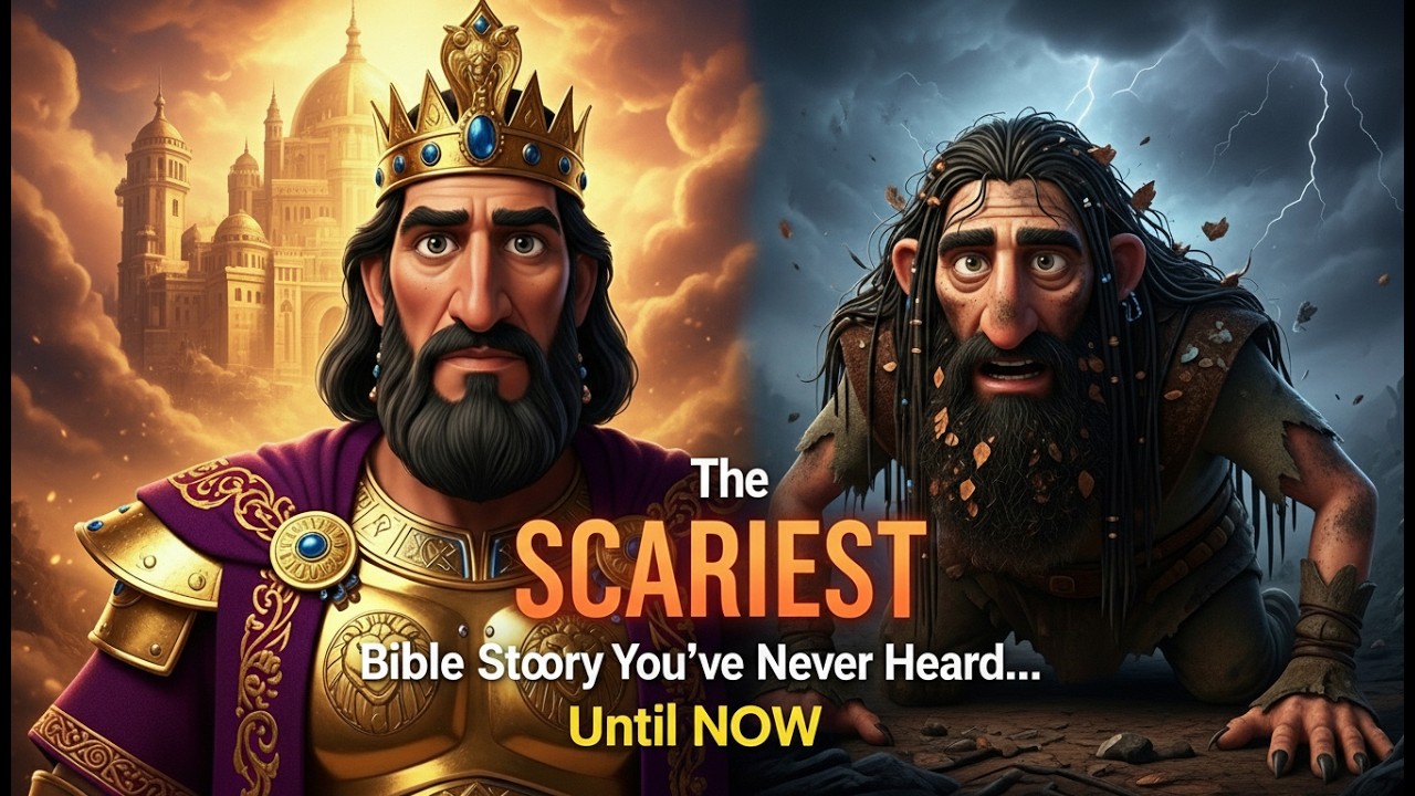 The Story of King Nebuchadnezzar: From Eating at GOLDEN Tables to Eating GRASS... 7 Years