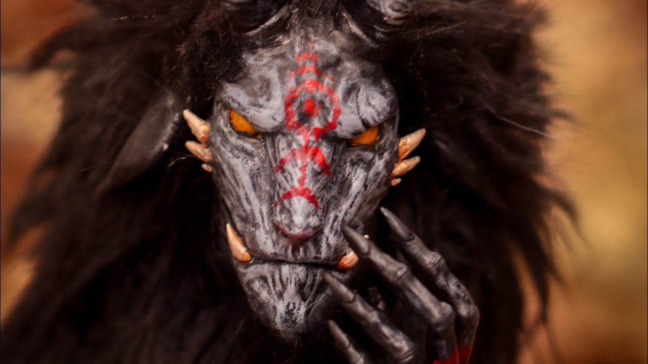 Making Krampus l DIY Art Doll Tutorial