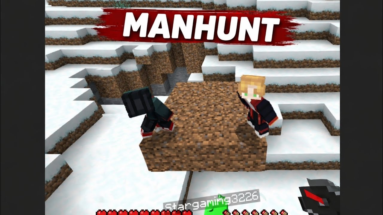 Speed runner (Dream) vs 2 hunter #minecraft 