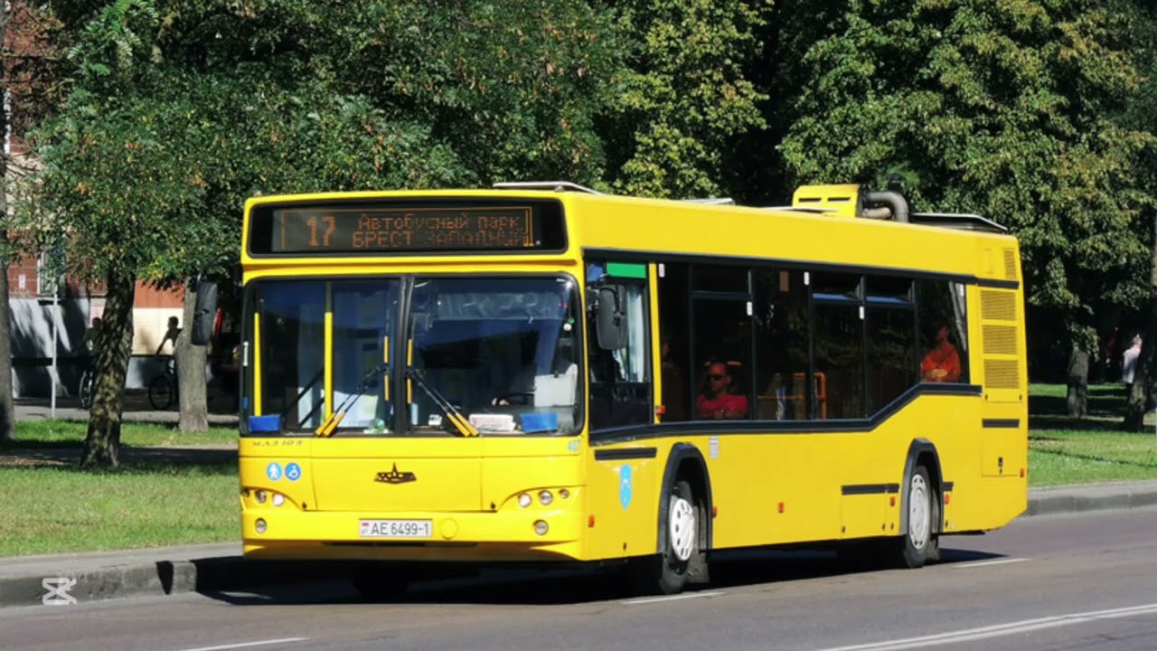 Информатор автобусного маршрута 17 Автобусный парк - Брест Западный (Версия 2)