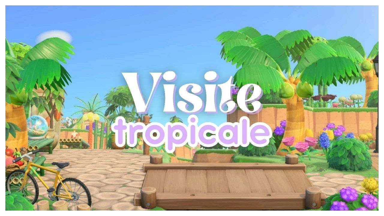 ✈️ ISLAND TOUR: Acomoon, île TROPICALE/CUBAINE ! - Visite finale | Animal Crossing New Horizons