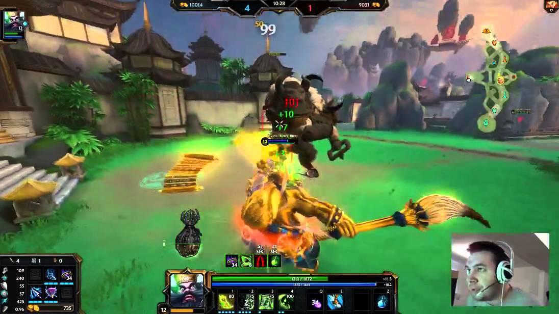 New Joust map 1v 1 Zhong kui vs Vamana