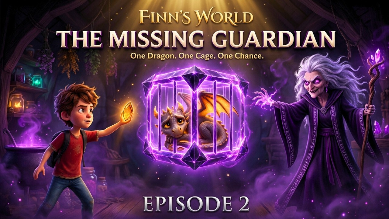 The Missing Guardian - Dragon Rescue Mission | Finn's World Episode 2