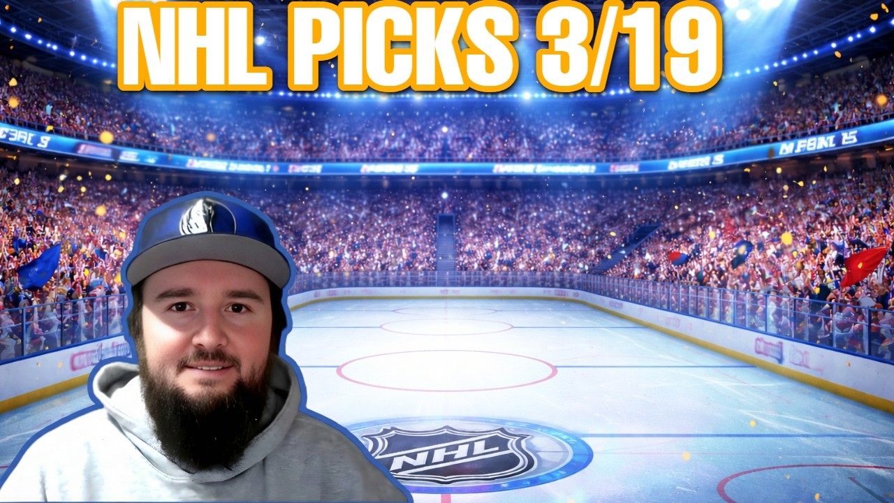 🏒🔥 NHL Picks Today - Best Expert Predictions for 3/19/26! 🏒🔥