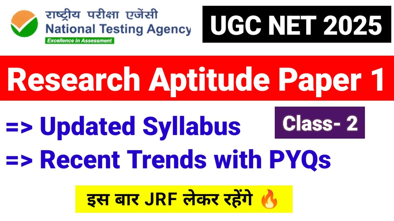 💥Research Aptitude Recent trend with PYQs | Updated Syllabus |UGC NET December 2025 | UGC NET MENTOR