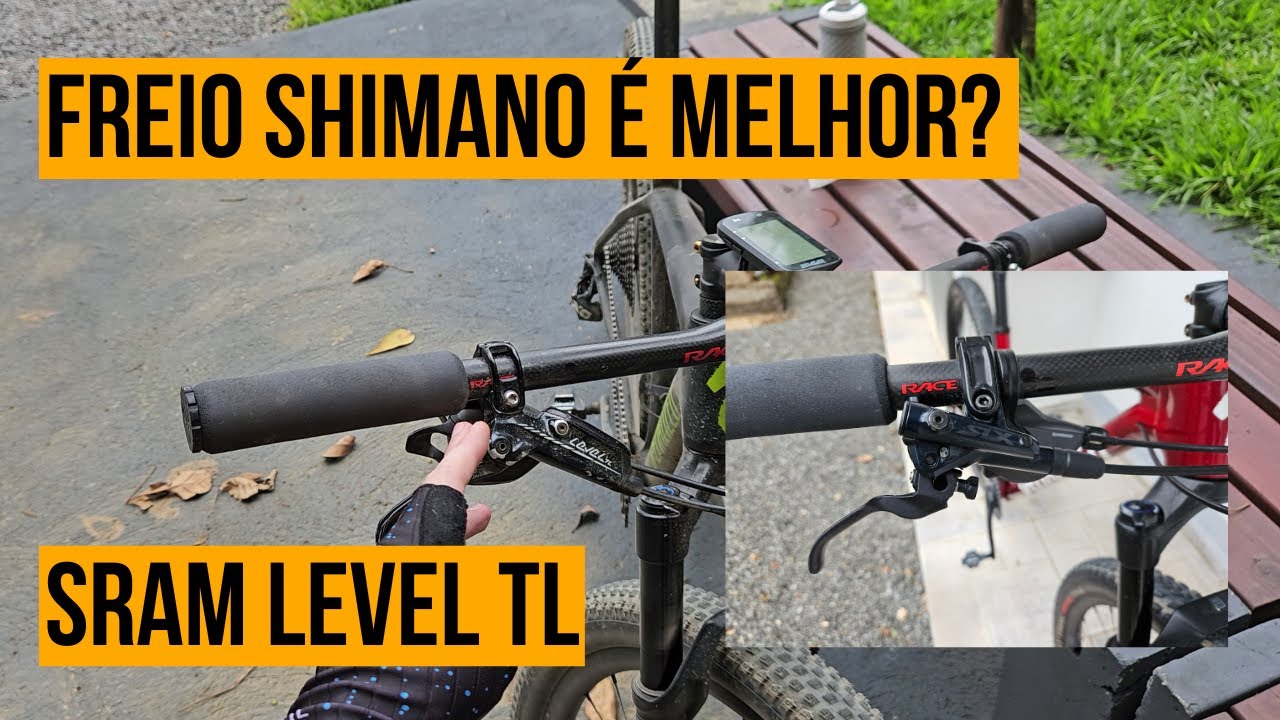 Sobre FREIOS: Deore, SLX e XT comparados com SRAM Level TL