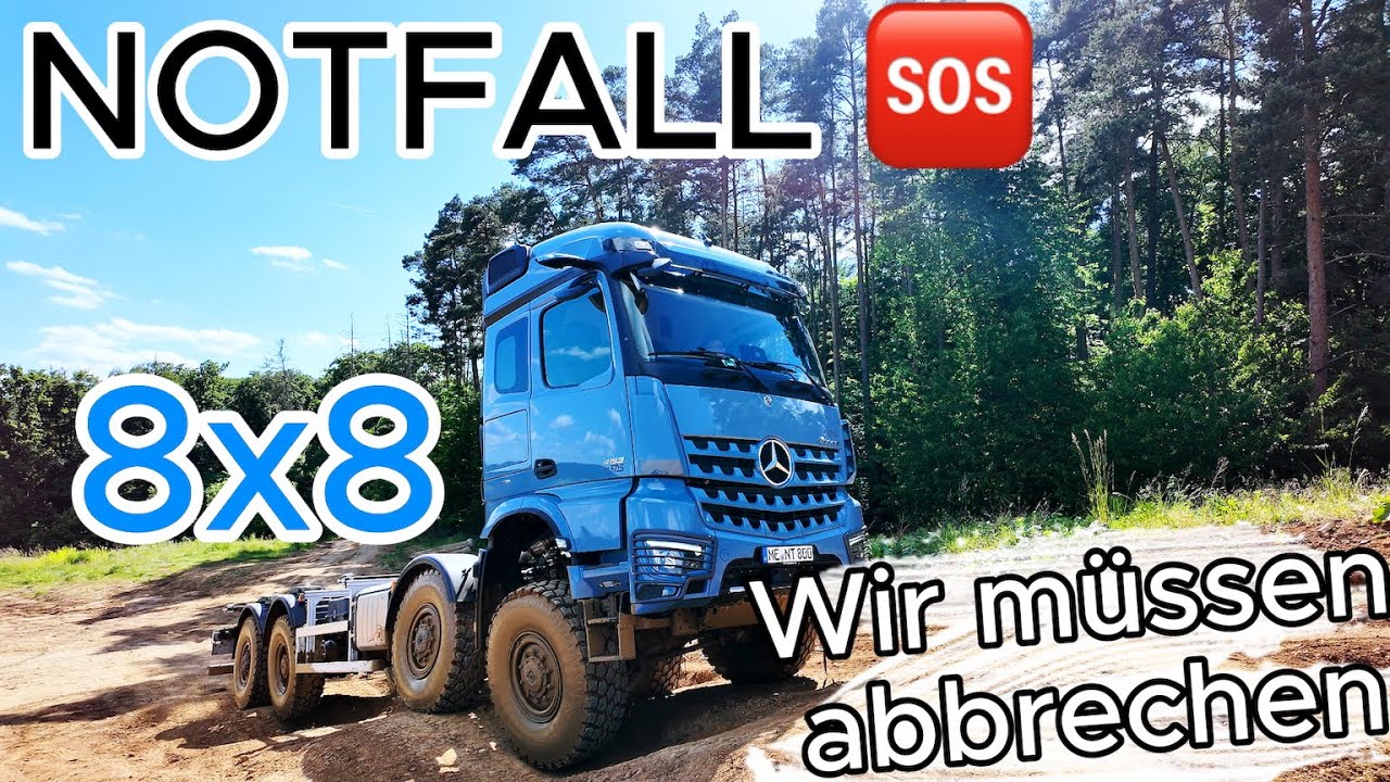 8x8 Offroad-Test - und dann das 😩