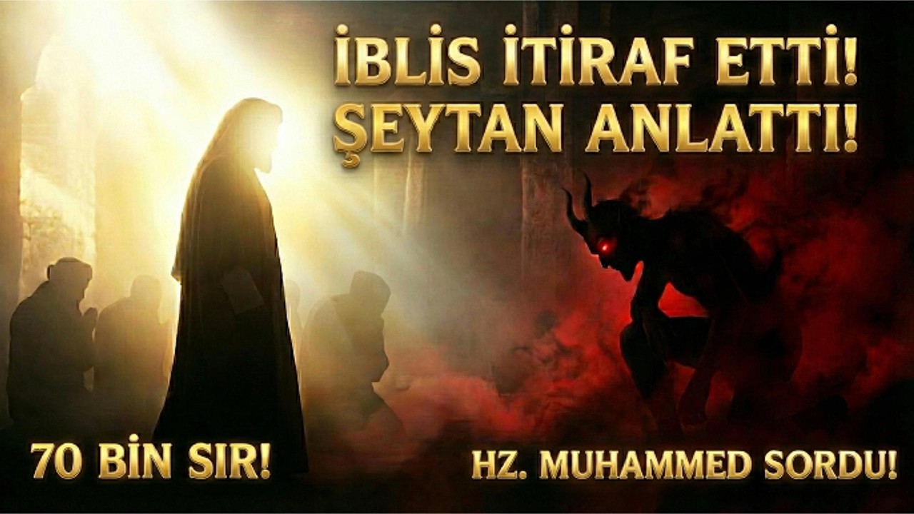 Hz. Muhammed Şeytanla Konuştu! – İblis'in İtirafları
