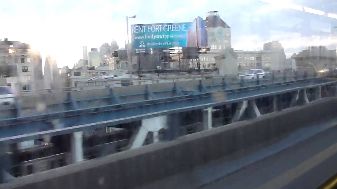 NYCTA : On-Board Orion VII Hybrid 6575 On The B51 Over The Manhattan Bridge To Canal Street