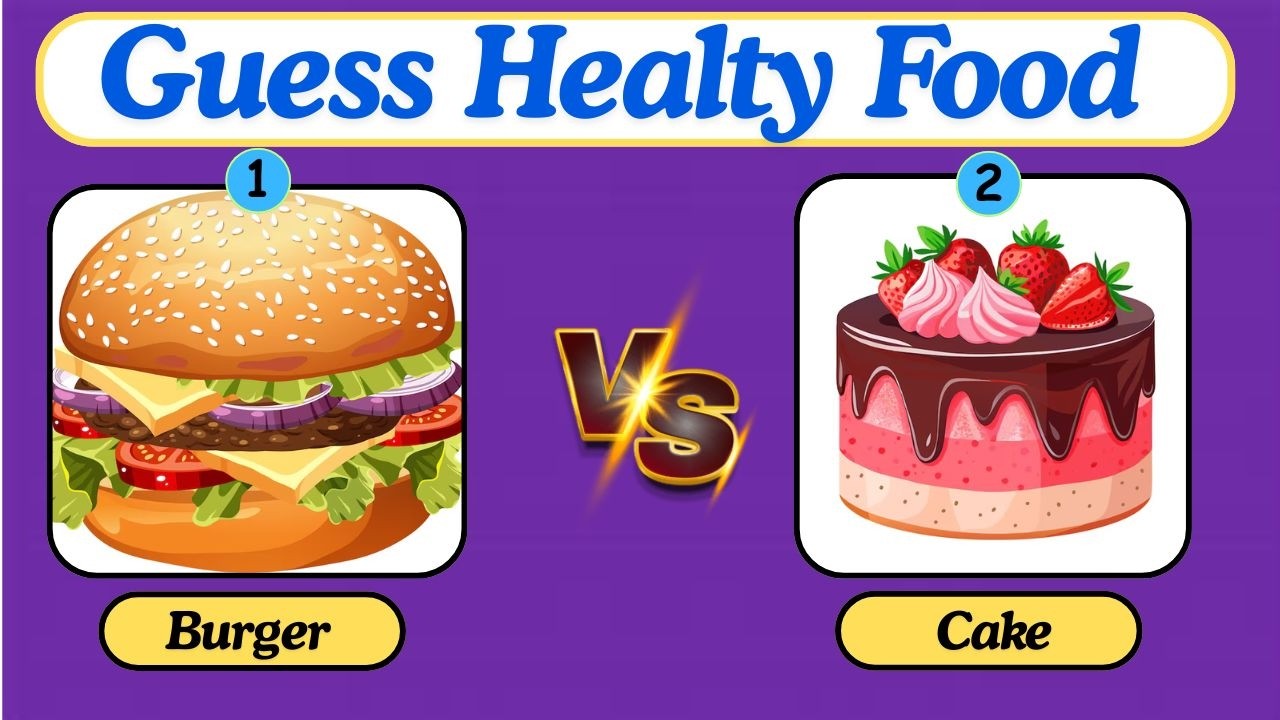 Which Food is Healthy? 🍉🍌 || Quiz_2026 ||