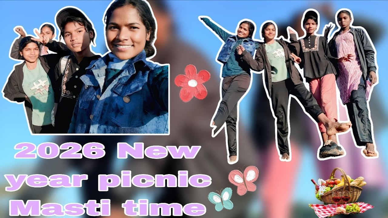 2026 New year picnic 🧺 Masti masala #@drdivya_singh vlog  