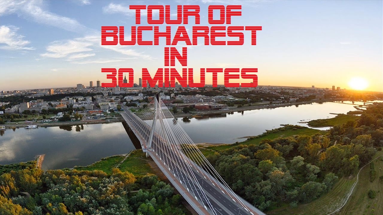 Driving in Bucharest | Tour of Bucharest in 30 minutes | Video Driving Worldwide