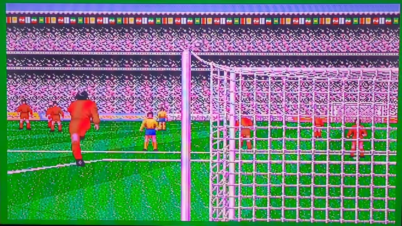 Brazil vs. Morocco - World Cup Italia '90 Sega Genesis 