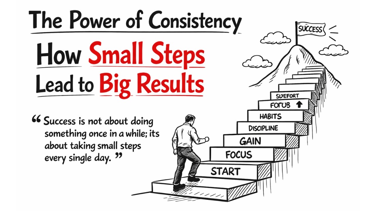 The Power of Consistency | Why Consistency Matters | Improve your English