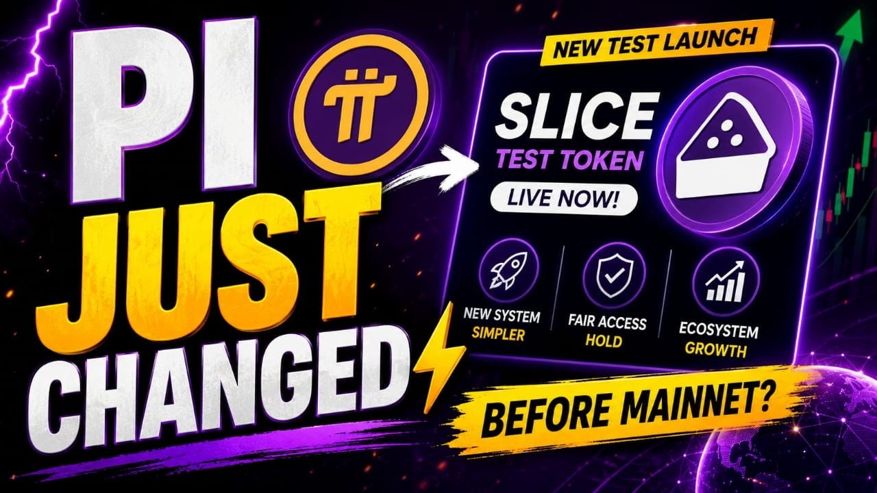 Pi Network&rsquo;s NEW SLICE Test Launch 🚀 What Changes Before Mainnet? -Pi Price Prediction.
