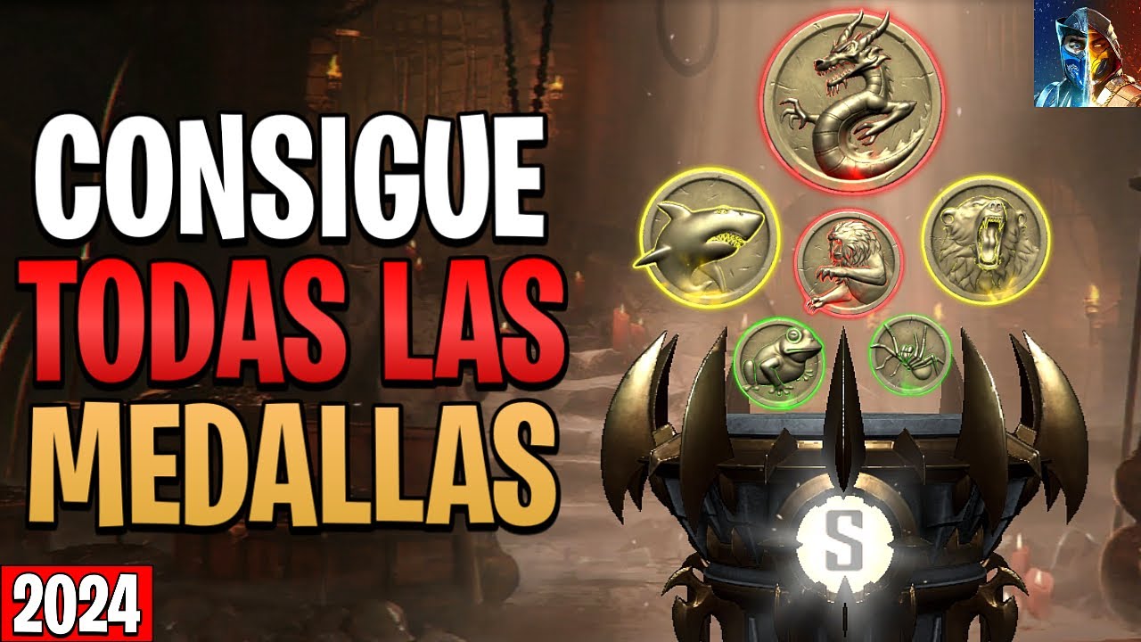 COMO CONSEGUIR TODAS LAS MEDALLAS y RANGO S de la KRIPTA en MK Mobile 2024