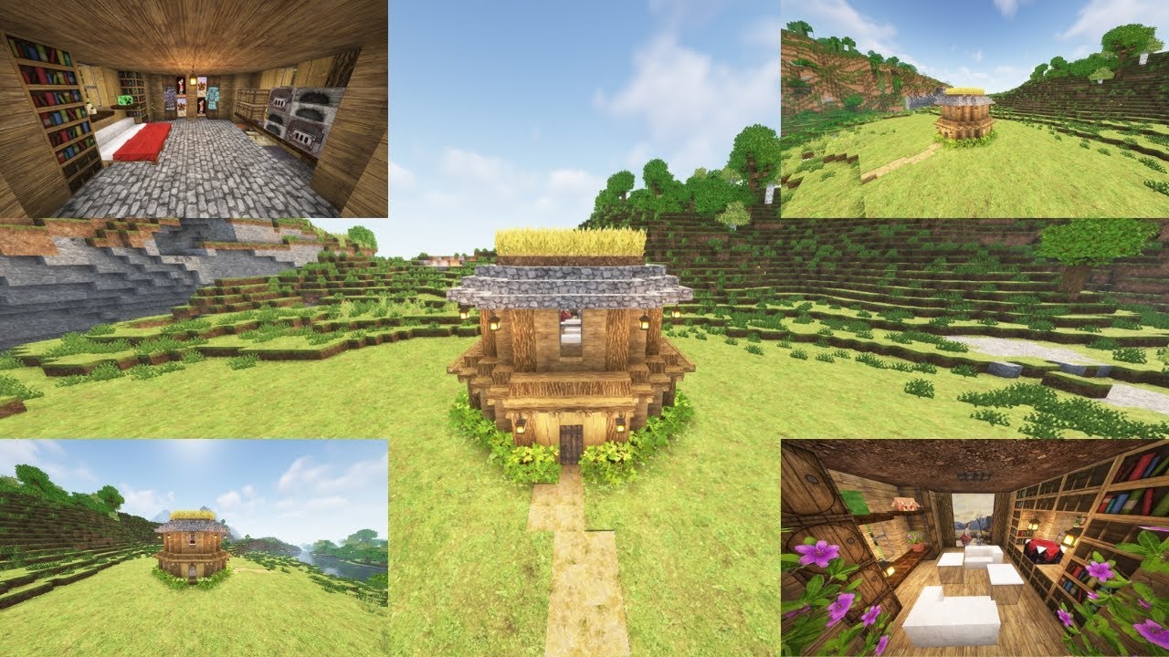 Minecraft Easy Survival House | Build Tutorial 