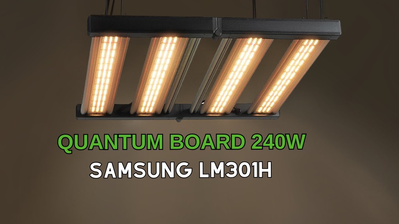 Unboxing Painel de LED Quantum Bar 240W LM301H