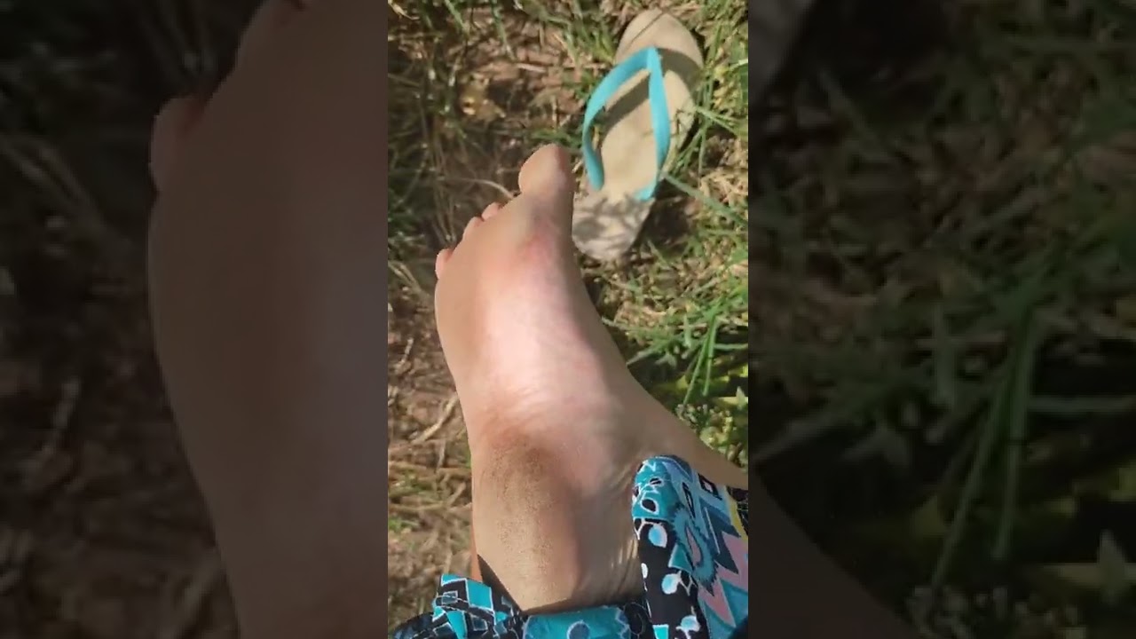 TAG DOS PÉS/Andando descalça
