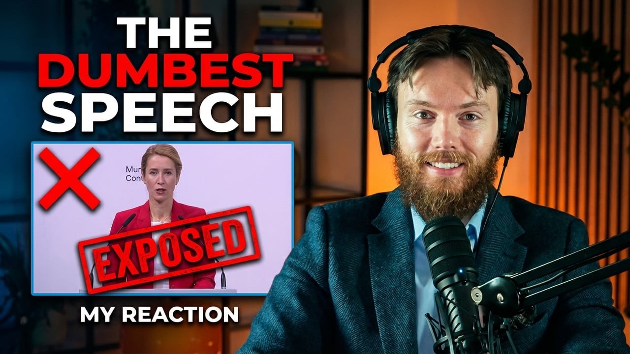 EU VP Thinks Canada is in Europe?! (Dumbest Speech Ever) Kaja Kallas