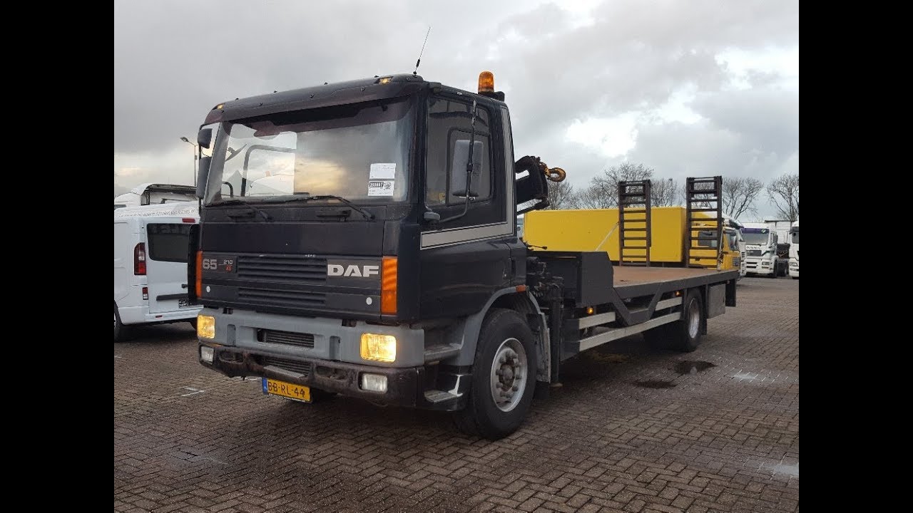 KLEYN TRUCKS * For Sale: DAF 65.210 ATI, 1994, HIAB CRANE 090,