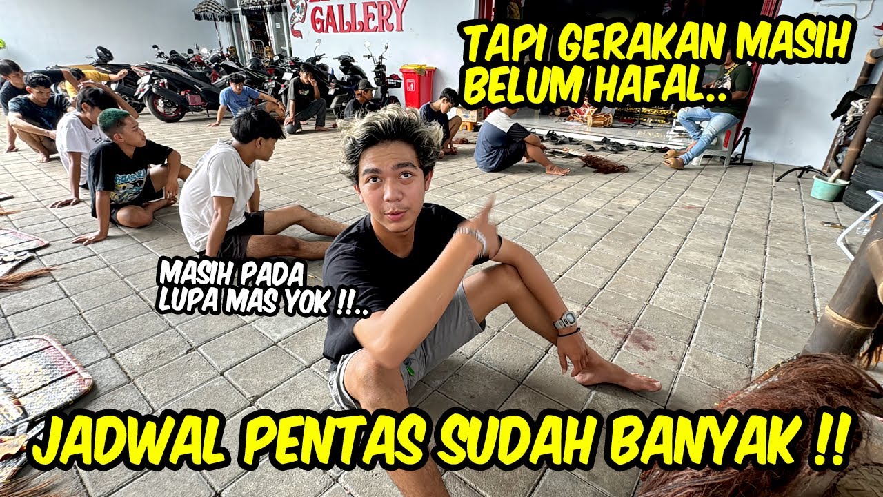 Waduh gimana nih !! SEBENTAR LAGI PENTAS TAPI GERAKAN MASIH BELUM HAFAL SEMUA