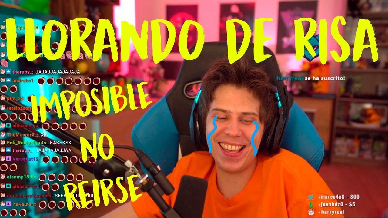 RUBIUS REACCIONA A VÍDEOS RANDOM (IMPOSIBLE NO REÍR) || (🔴DIRECTO TWITCH) || ✔️COMPLETO (HD)✔️