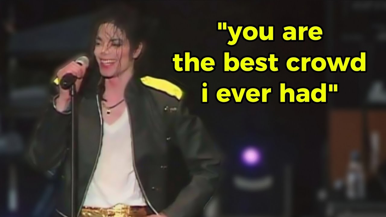 Michael Jackson's Best Crowd Interactions On Stage
