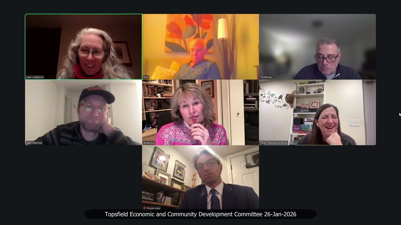 Topsfield Economic and Community Development Committee 26-Jan-2026