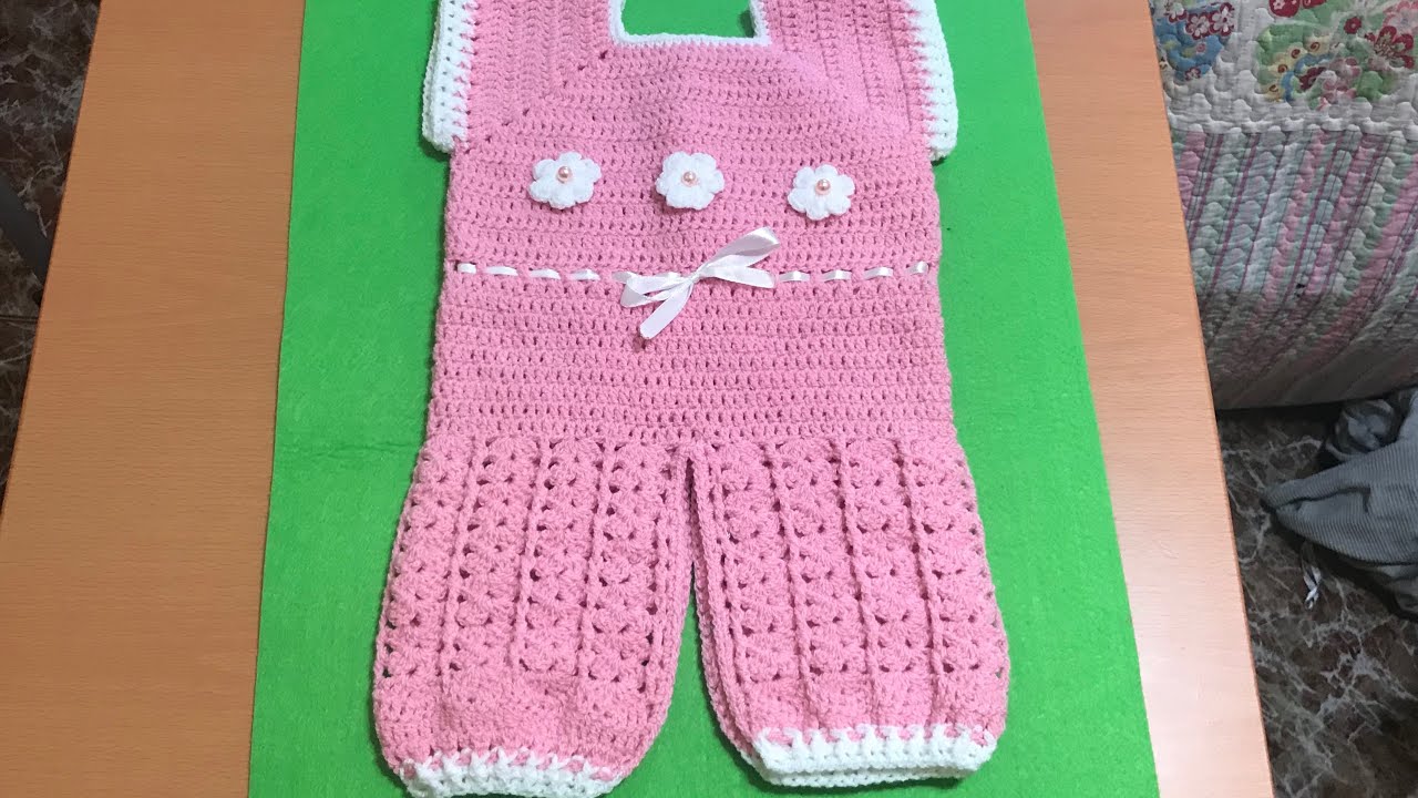 ENTERIZO, PELELE, RANITA O MONO A CROCHET BEBE FACIL