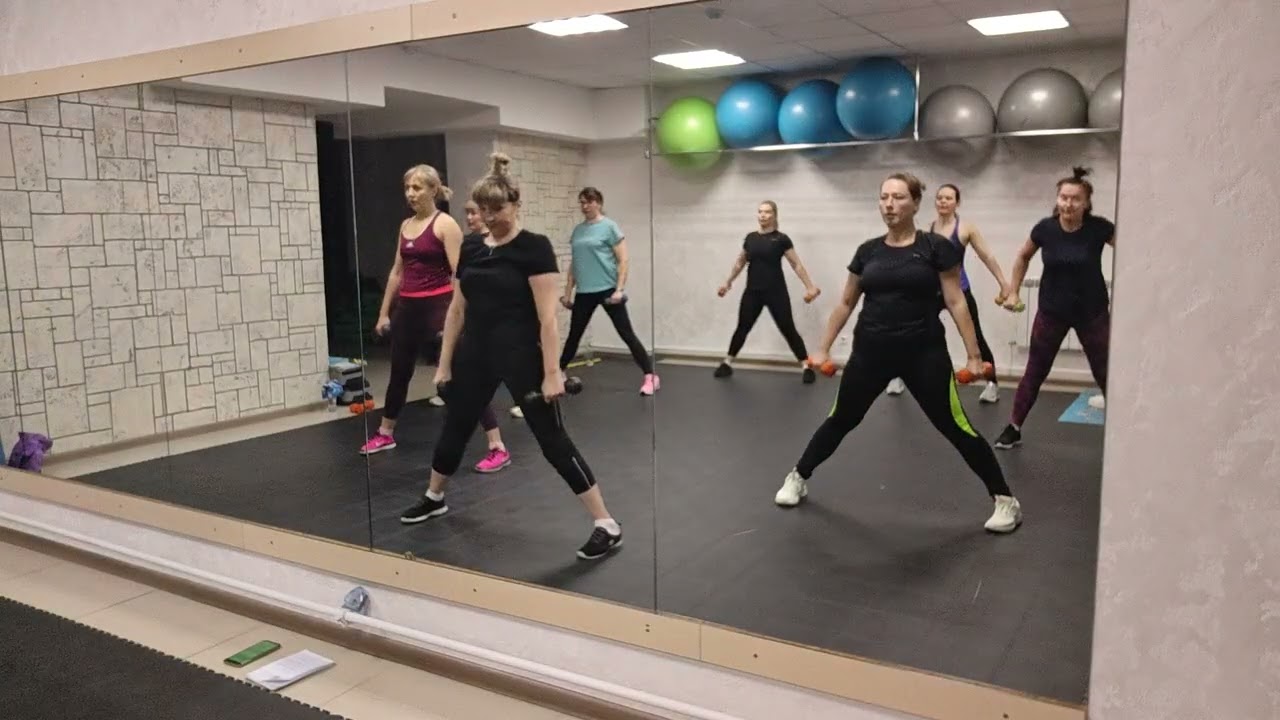 ГАНТЕЛИ 3-4кг. ТРЕНИРОВКА НА ВСЕ ТЕЛО.💪