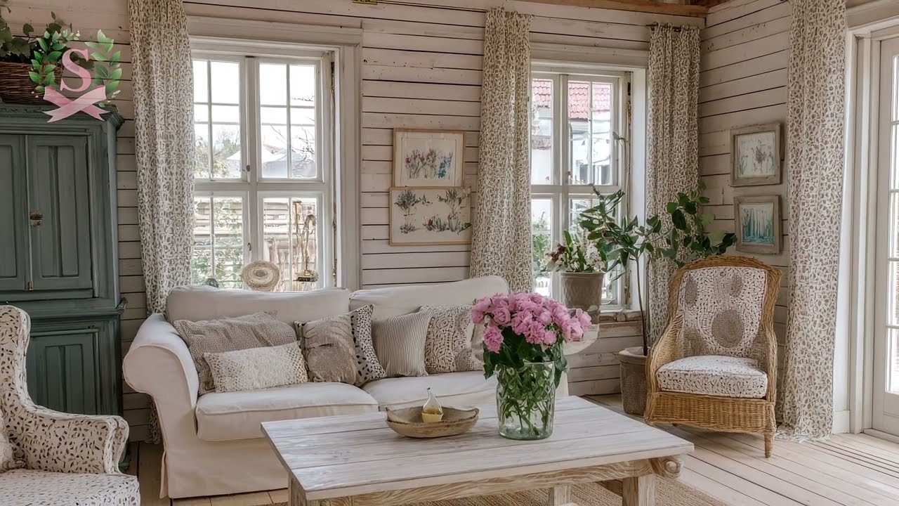 🏡 Cozy Rustic Neutral Cottagecore Decor Ideas for a Cozy and Inviting Summer Cottage Look